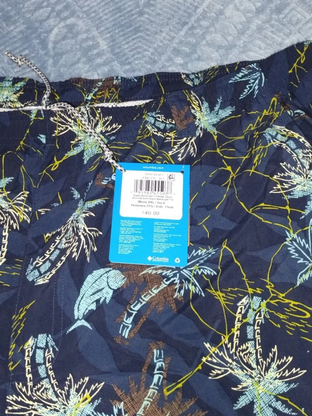 Men's Columbia PFG Swim Trunks/Performance Fishing Gear Size XXL. $40.00. NWT.